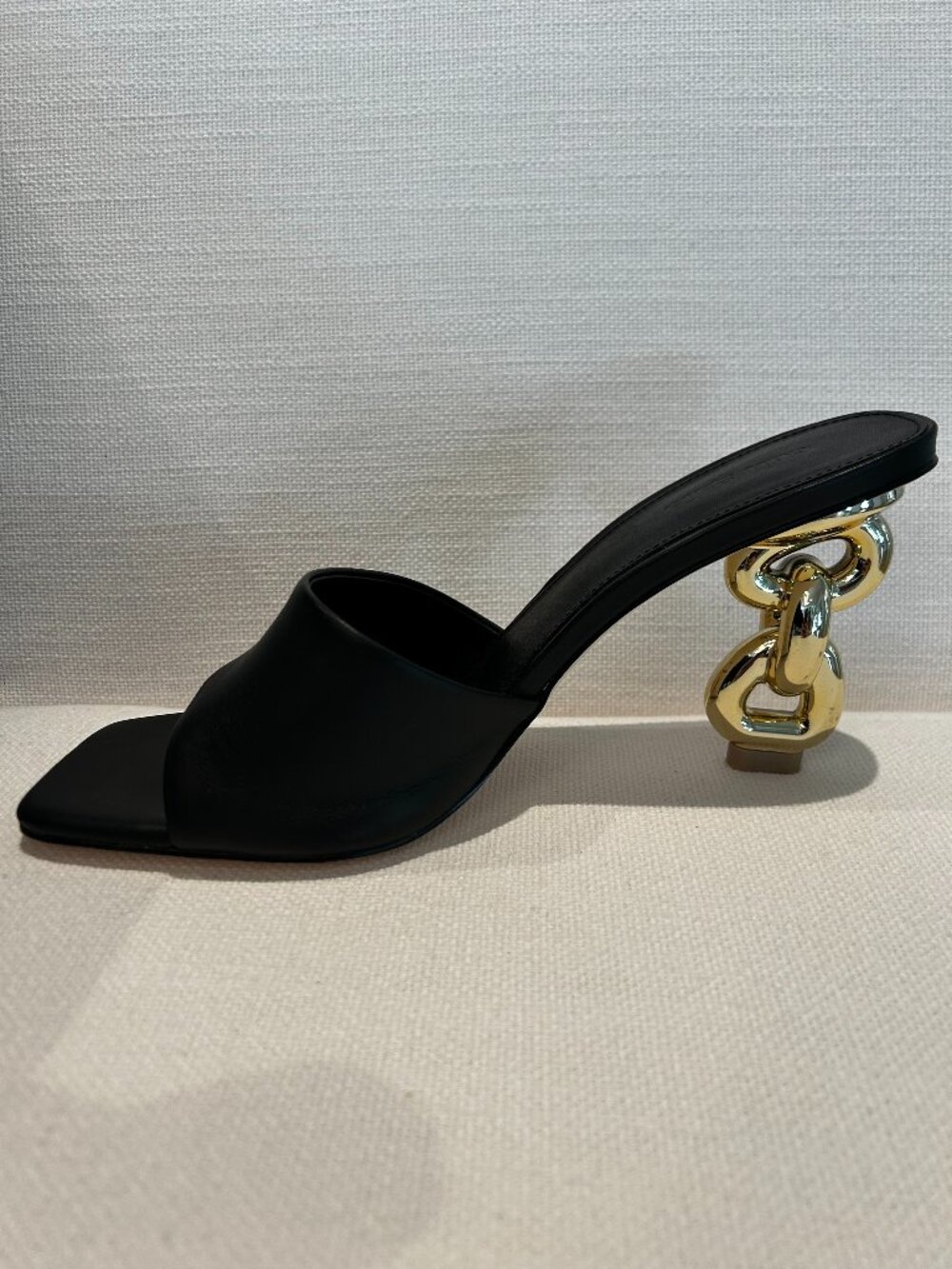 Cult Gaia Slides with Gold Heels